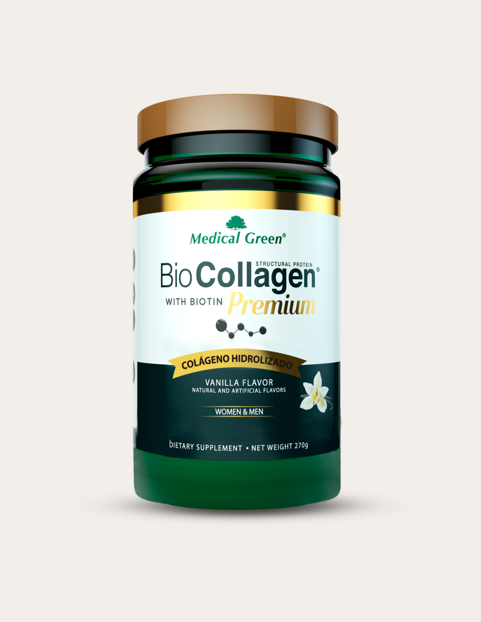 BIOCOLLAGEN PREMIUM - COLÁGENO CON BIOTINA